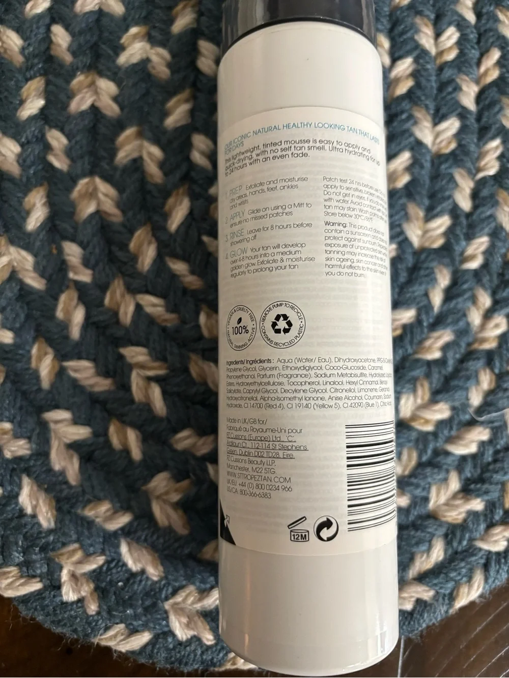 St. Tropez  Self Tan Foam New Sealed Bottle 8 Oz